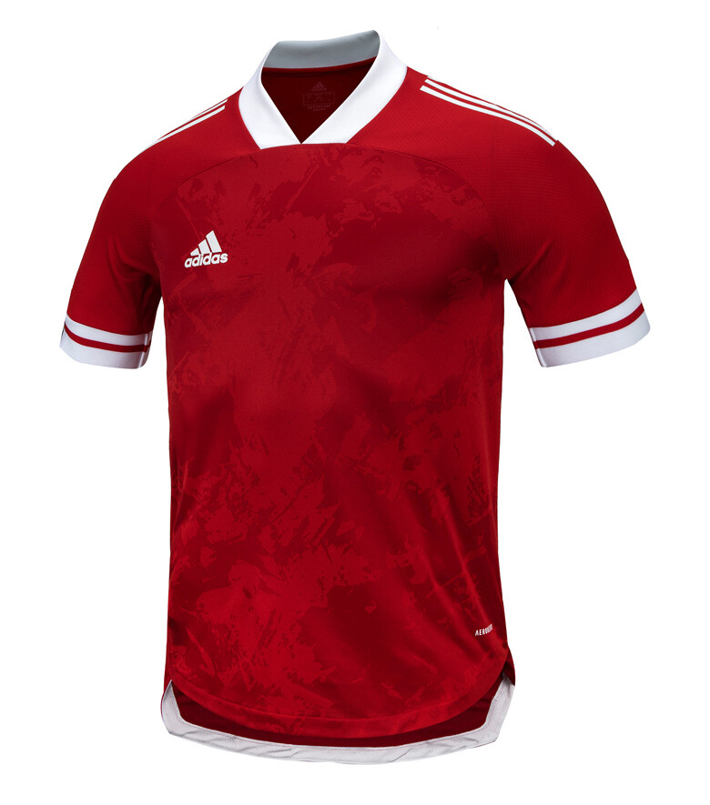 red adidas jersey